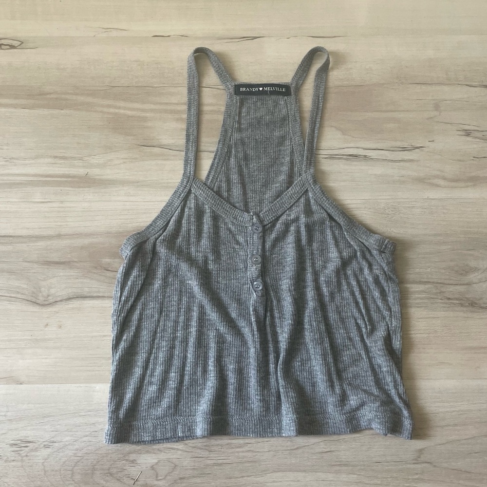 Brandy Melville Grey Crop